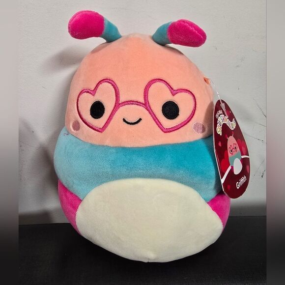 Lot of two Squishmallows Griffith 10" and Shelly 8" Spring Easter Edition 2025 - Picture 4 of 5